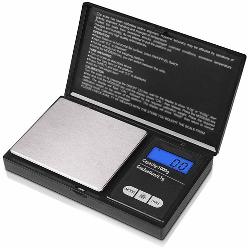 New 1000g x 0.1g Mini Digital Scale Jewelry Pocket Gram LCD US - Picture 2 of 8
