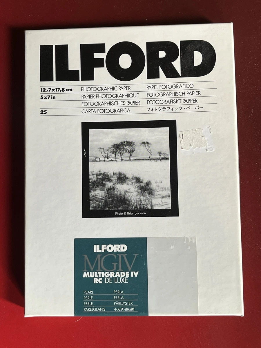 Ilford Photo Photography Photographic Paper for sale | eBay