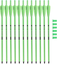 Crossbow Bolts 20inch Fluorescence Color Carbon Fluorescein Green 