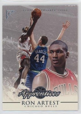 1999 Gallery Apprentices Player's Private Issue Metta World Peace Rookie RC 09is