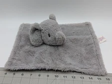 Parents Choice Gray Elephant Lovey Plush Security Blanket Stuffed Animal Toy