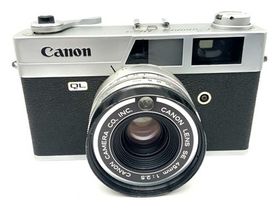 Canon Canonet QL25 Messsucherkamera mit Canon Lens SE 45mm 1:2.5 Analogkamera