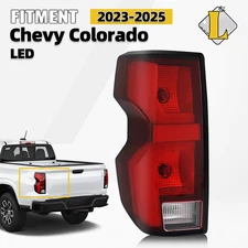 LED Tail Light For 2023-2025 Chevy Colorado Brake Lamp Driver Side with Bulb