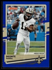 2020 Donruss #180 Deonte Harris Press Proof Blue