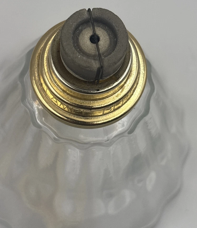 Lámpara Berger Paris vintage sin tapa extintora  Foto 3 de 4