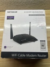 NETGEAR AC1200 WiFi Cable Modem Router Model C6220 802.11ac Dual Band Gigabit