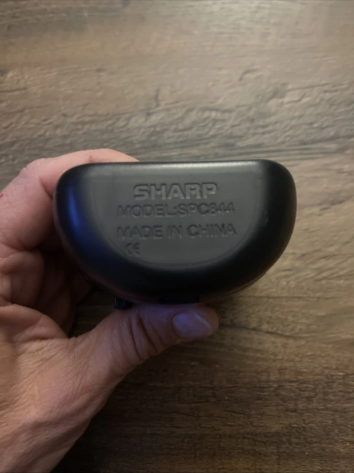 Sharp Quartz Analog Black Ascending Alarm Clock Battery Operated NO BOX - Image 3 of 4