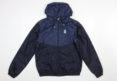 North Sails Herren Windbreaker Jacke blau mit Kapuze Größe S