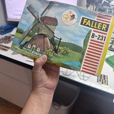 FALLER OLD TIME WINDMILL KIT HO SCALE No Motor B-231