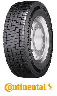 Continental Hybrid LD3 205/75 R17,5 124M Ganzjahresreifen