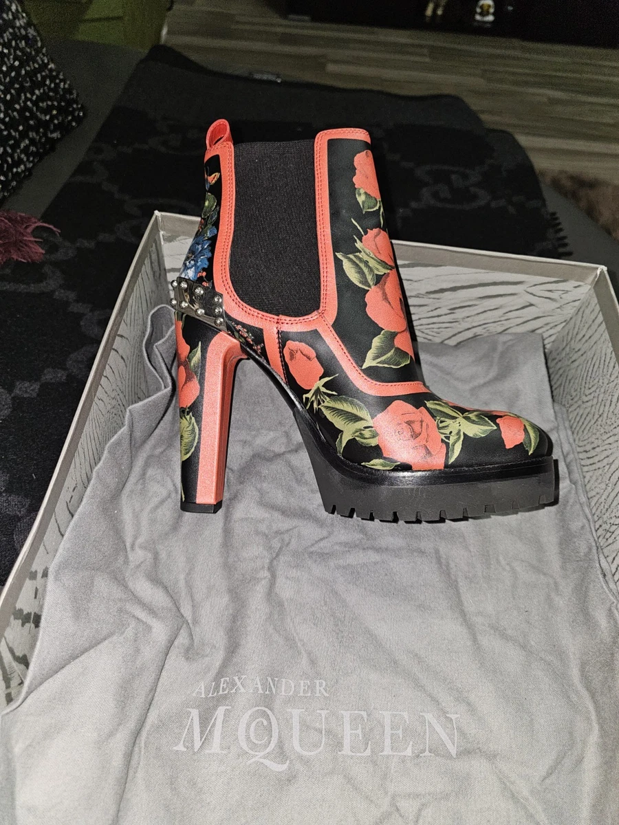 Alexander McQueen Floral Boots for Women for sale | eBay
