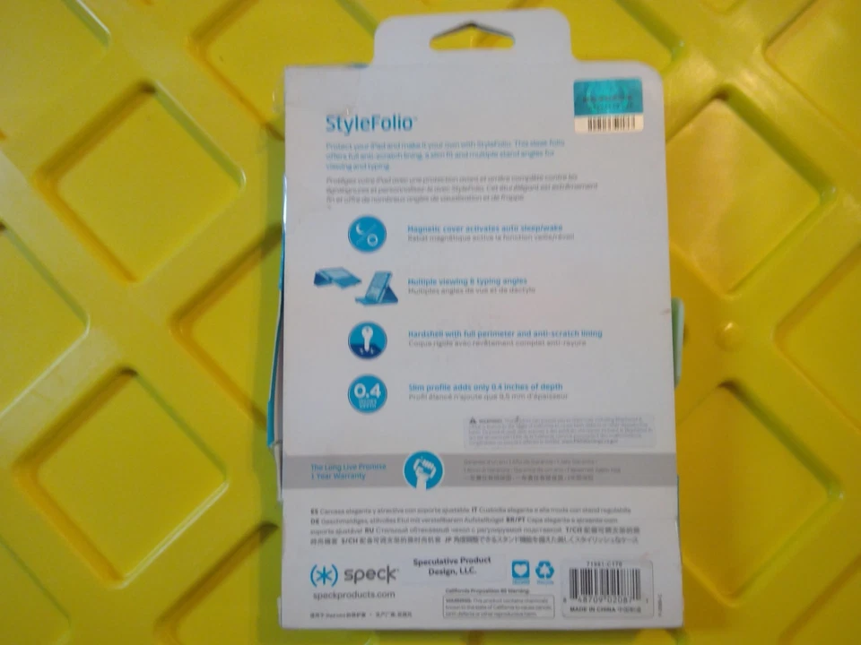SPECK TODO IPAD MINI Y MINI 2 ÁNGULOS DE VISIÓN ÓPTIMOS AUTO SUEÑO/DESPERTAR Foto 2 de 4