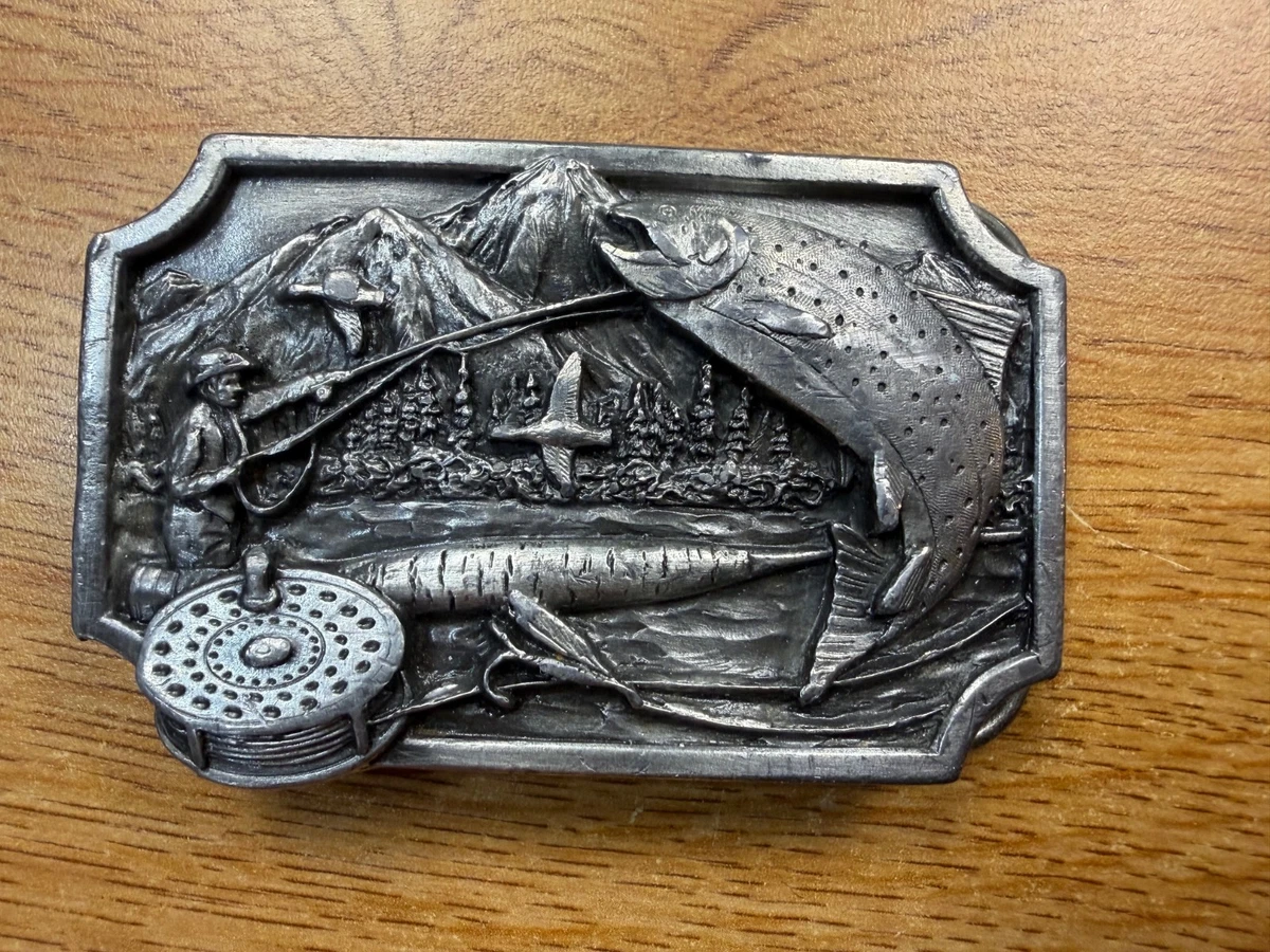 fish belt buckle products for sale | eBay