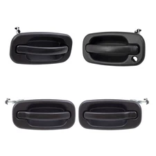 4 Piece Set of Outside Door Handles fit 2000-2007 Various Model Trucks & SUVs