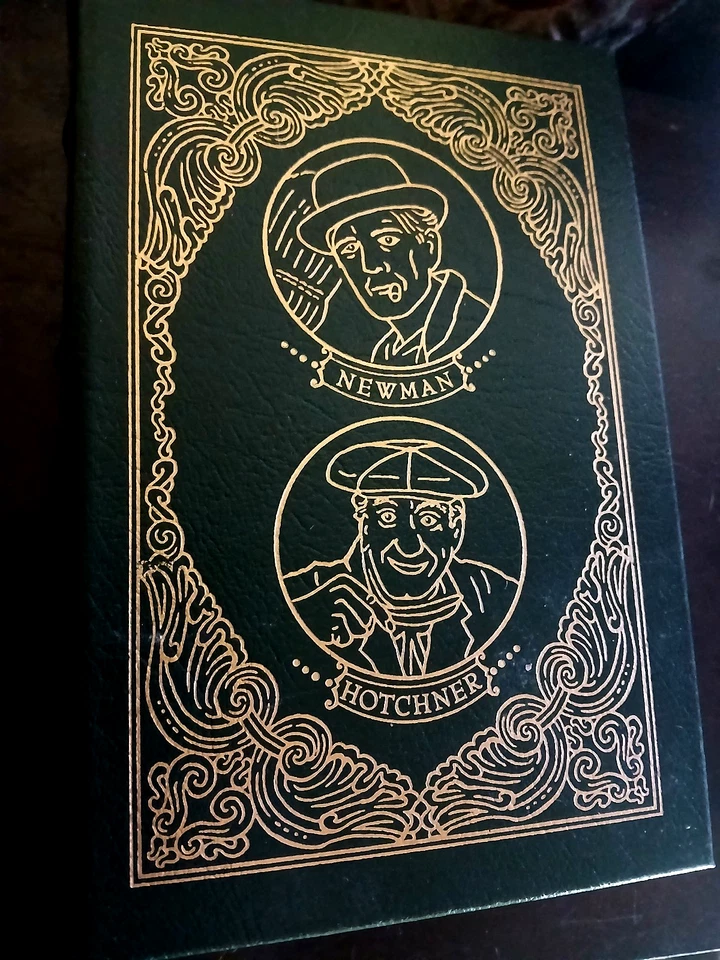🔥 PAUL NEWMAN SIGNED Shameless Exploitation Easton Press Leather RARE FIND 🔥 — 第 3/4 张图片