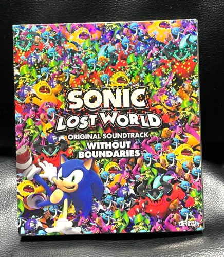 SONIC LOST WORLD ORIGINAL SOUNDTRACK WITHOUT BOUNDARIES Game Music OST BGM New - Picture 1 of 2