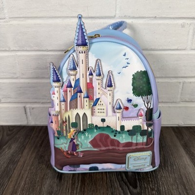disney castle princess backpack mini Loungefly Disney Princess Castle Series Sleeping Beauty Mini Backpack New  NWT 671803401167| eBay