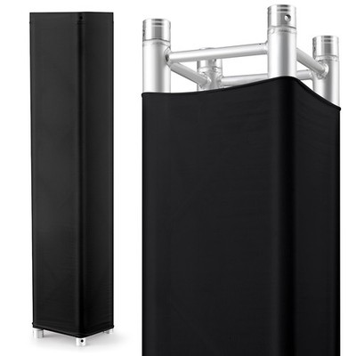Hahafelt 2 Pcs Black Truss Cover Fits 6.56 ft x 12 in Box Truss Scrim Elastic...