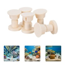 Base de coral universal de 10 piezas bases de cría de arrecifes de soporte para acuario