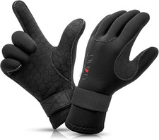 Neoprene Gloves Scuba Diving Gloves Men Women, 3MM 5MM Thermal Anti-Slip Flexibl