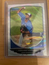 yordano ventura bowman /25 2013 silver wave Kansas City royals