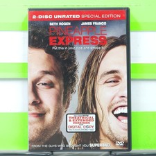 PINEAPPLE EXPRESS UNRATED EDITION SETH ROGEN JAMES FRANCO DANNY MCBRIDE DVD