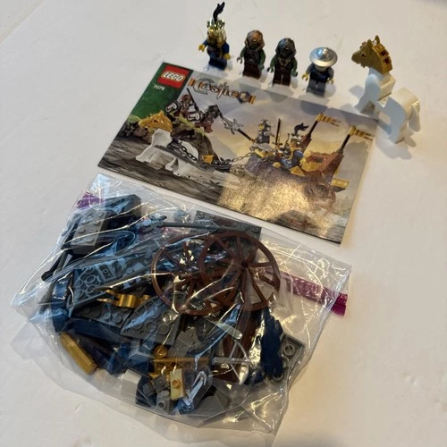 Lego Castle 7078: King's Battle Chariot - 100% Complete w/ Manual & Minifigs