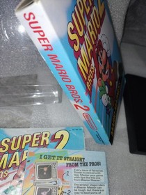 Super Mario Bros 2 NES Nintendo Box, Manual, Sleeve & Insert Only - NO GAME 