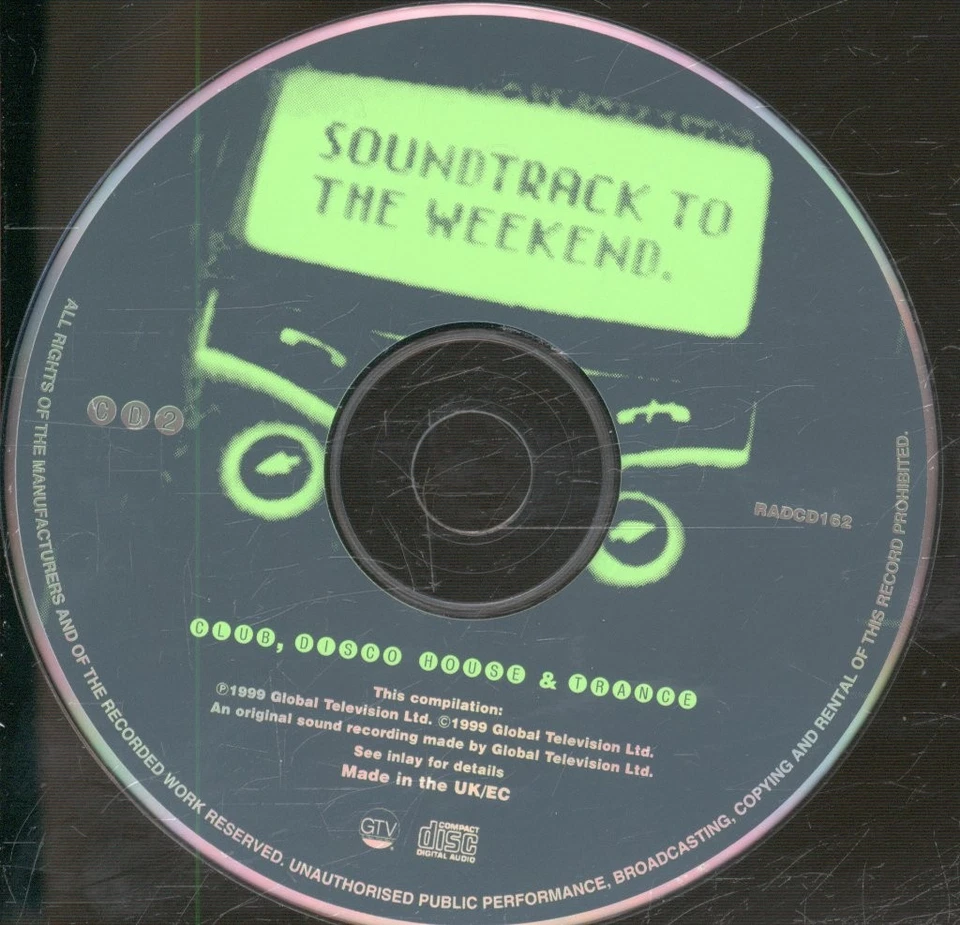 Various Artists Soundtrack Zum Wochenende CD UK Global Television 2000 - Bild 4 von 4