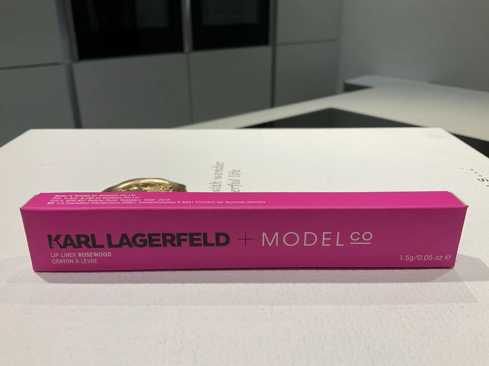 💕 Karl Lagerfeld + ModelCo Lip Liner in Rosewood - New & Boxed 💕 - Image 2 of 4