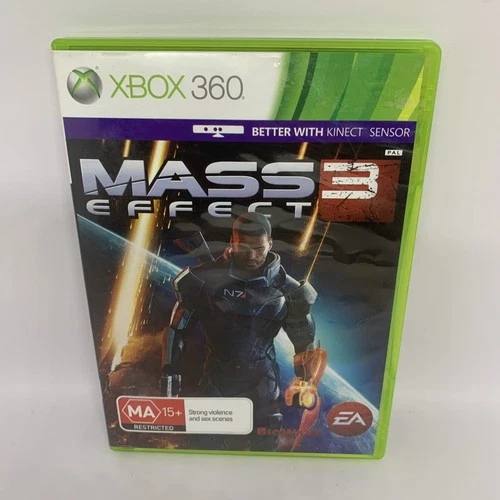 Mass Effect 3 XBOX 360 PAL Game *NO MANUAL* Free Postage