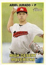 2016 Topps Heritage Minor League #149 Ariel Jurado Near Mint