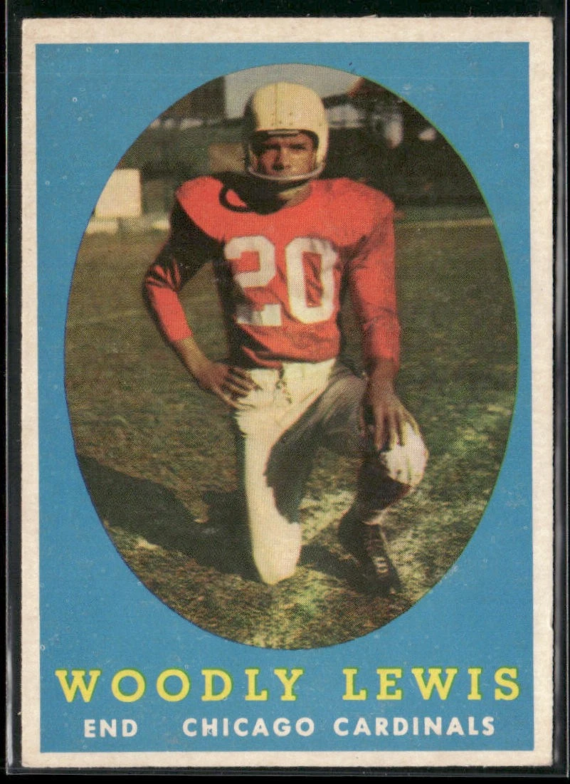 Woodley Lewis 1958 Topps #82 Chicago Cardinals