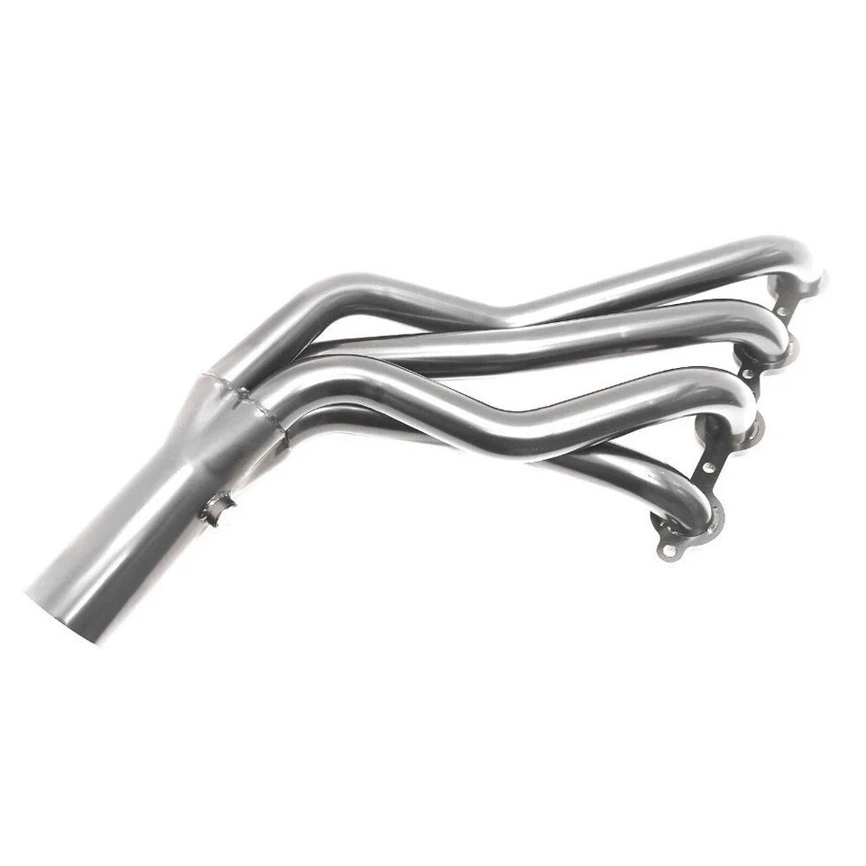 For 99-06 Chevy GMC Sierra Silverado1500 GMT800 Headers Exhaust Manifold +Y Pipe — 第 3/4 张图片