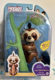 Fingerlings Interactive Baby Monkey & Baby Sloth Lot of 2 New In Box Sealed
