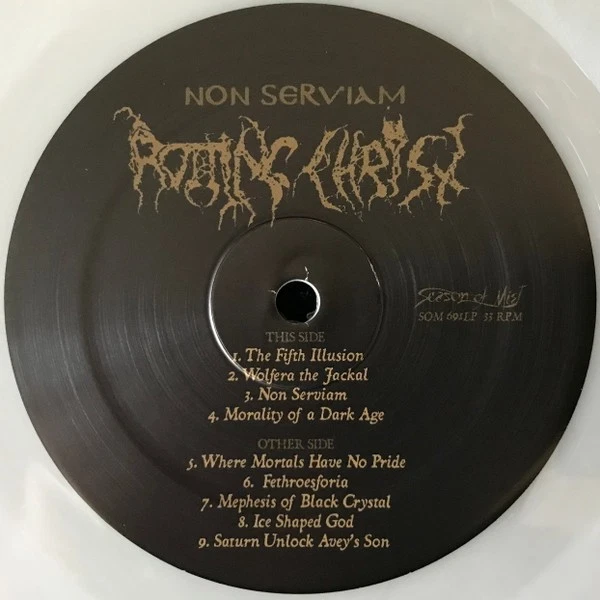Rotting Christ - Non Serviam (LP, Album, RE, Cle) (Mint (M)) 3761121934 - Image 4 of 4