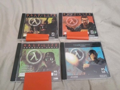 Lot Of 4 PC Games - Half-Life: Game of the Year / Opposing Force / Etc.