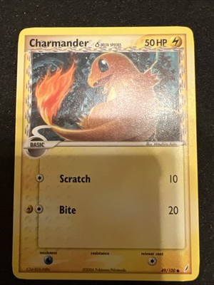 Charmander (Delta Species) 49/100 Crystal Guardians Regular
