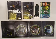 Vintage PC CD-ROM Computer Game Play Gioco ITA Italiano Splinter Cell Cartonato