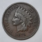 New Listing1871 Indian Cent--VG!