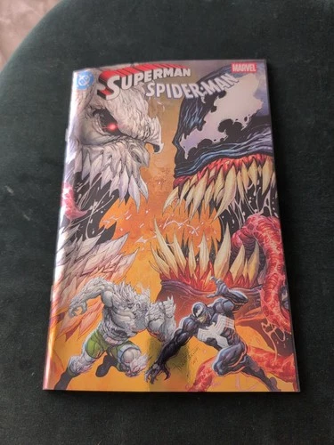 SUPERMAN SPIDER-MAN #1 FOIL TYLER KIRKHAM VENOM SPIDERMAN EXCLUSIVE