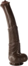 14 Inch Giant Dildo -Crazy Big Fantasy Flared Silicone G-Spot Anal Dildo. Lo