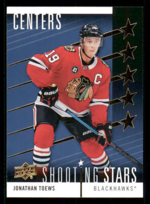 2019-20 Upper Deck Shooting Stars Centers #SSC4 Jonathan Toews