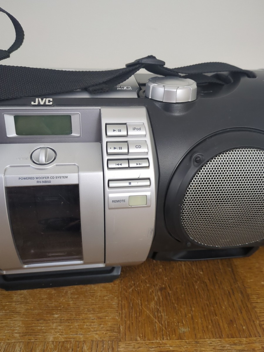 JVC Kaboom RV-NB50 Stereo Radio - Boombox - NO Remote **Volume