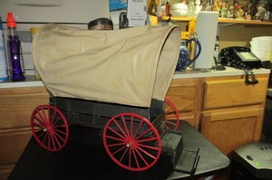 plastic toy wagon