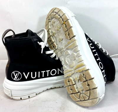 Louis Vuitton Squad Sneaker Boot 'Black