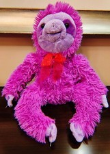 Dan Dee  Collector's Choice Purple Sloth Plush Toy  Purple  CUTE     