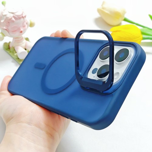 For iPhone 16 Pro Max 15 14 13 12 11 Magnetic Camera Stand Case + Screen Glass - Picture 11 of 22