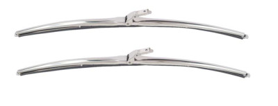 OER 16'' Anco Style Stainless Steel Wiper Blade Set 1966-1967 Charger Satellite 
