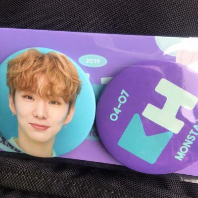 MONSTA X JPN Fan Meeting Vol.2 PICNIC Official Kihyun Can badge FAN CONCERT 2019